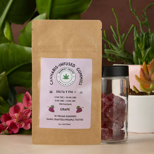 Delta 9 THC Super Gummies - Grape