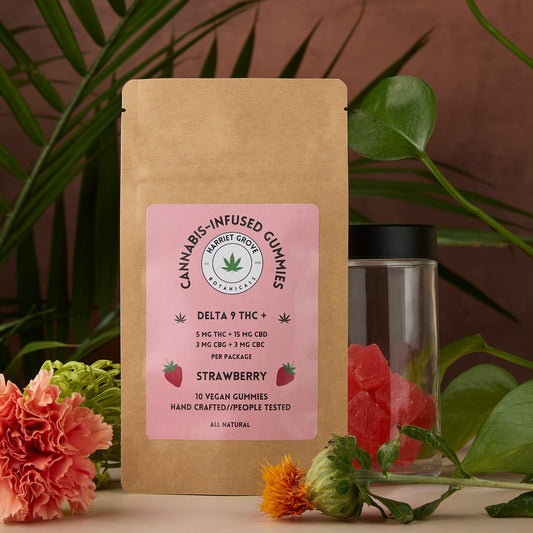 Delta 9 THC Super Gummies - Strawberry