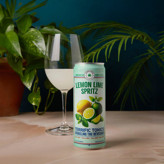 Terrific Tonics THC Beverages - Lemon Lime Spritz