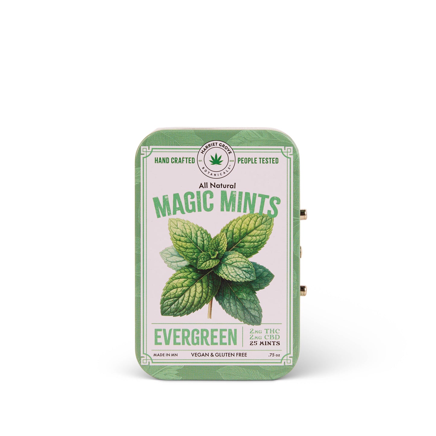 Magic Mints - 2 MG THC + 2 MG CBD