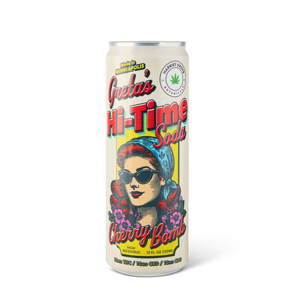 Greta's Hi-Time Sodas – Cherry Bomb (4-Pack)