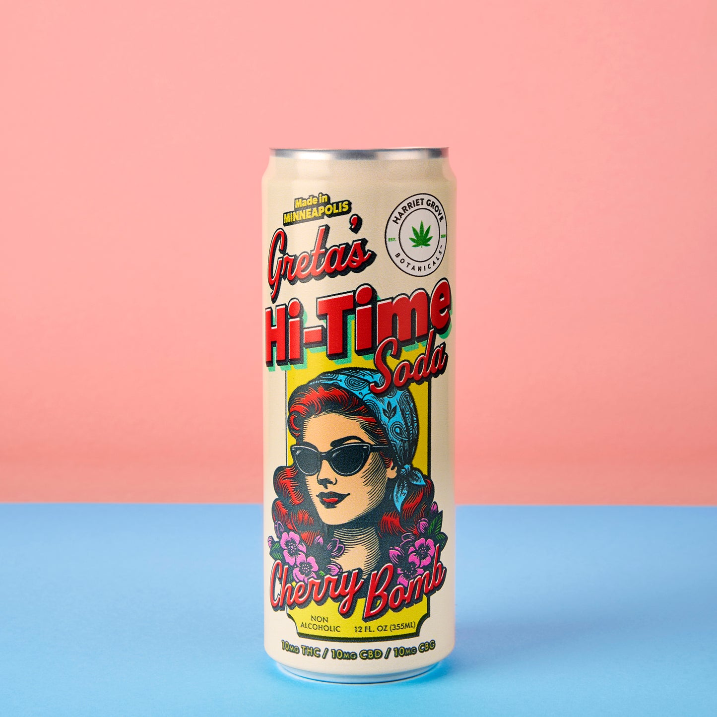 Greta's Hi-Time Sodas – Cherry Bomb (4-Pack)