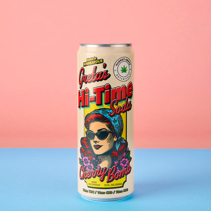 Greta's Hi-Time Sodas – Cherry Bomb (4-Pack)