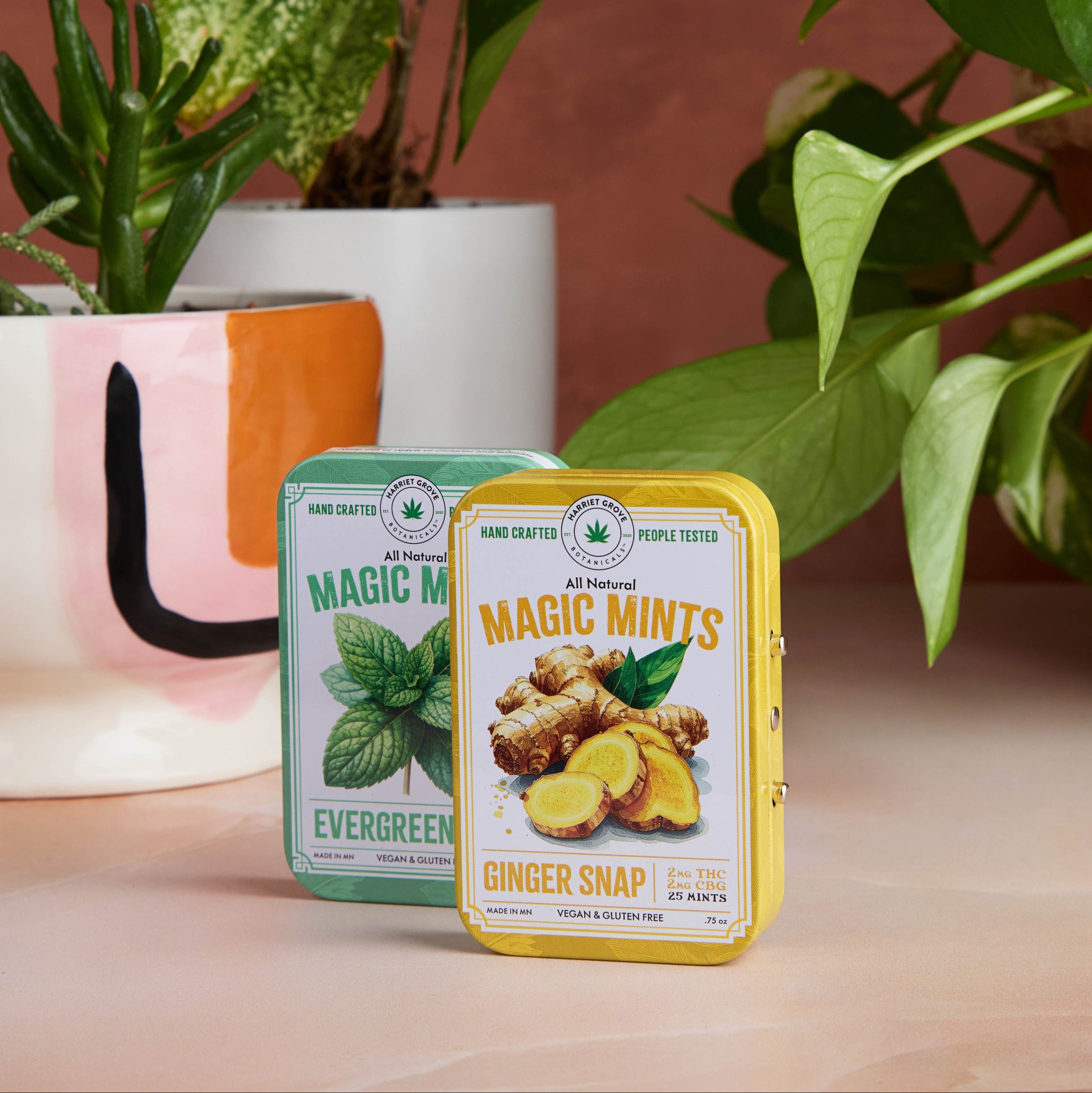 Magic Mints - Low-Dose THC Edibles – Harriet Grove Botanicals