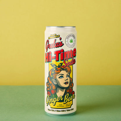 Greta's Hi-Time Sodas – Ginger Beer (4-Pack)