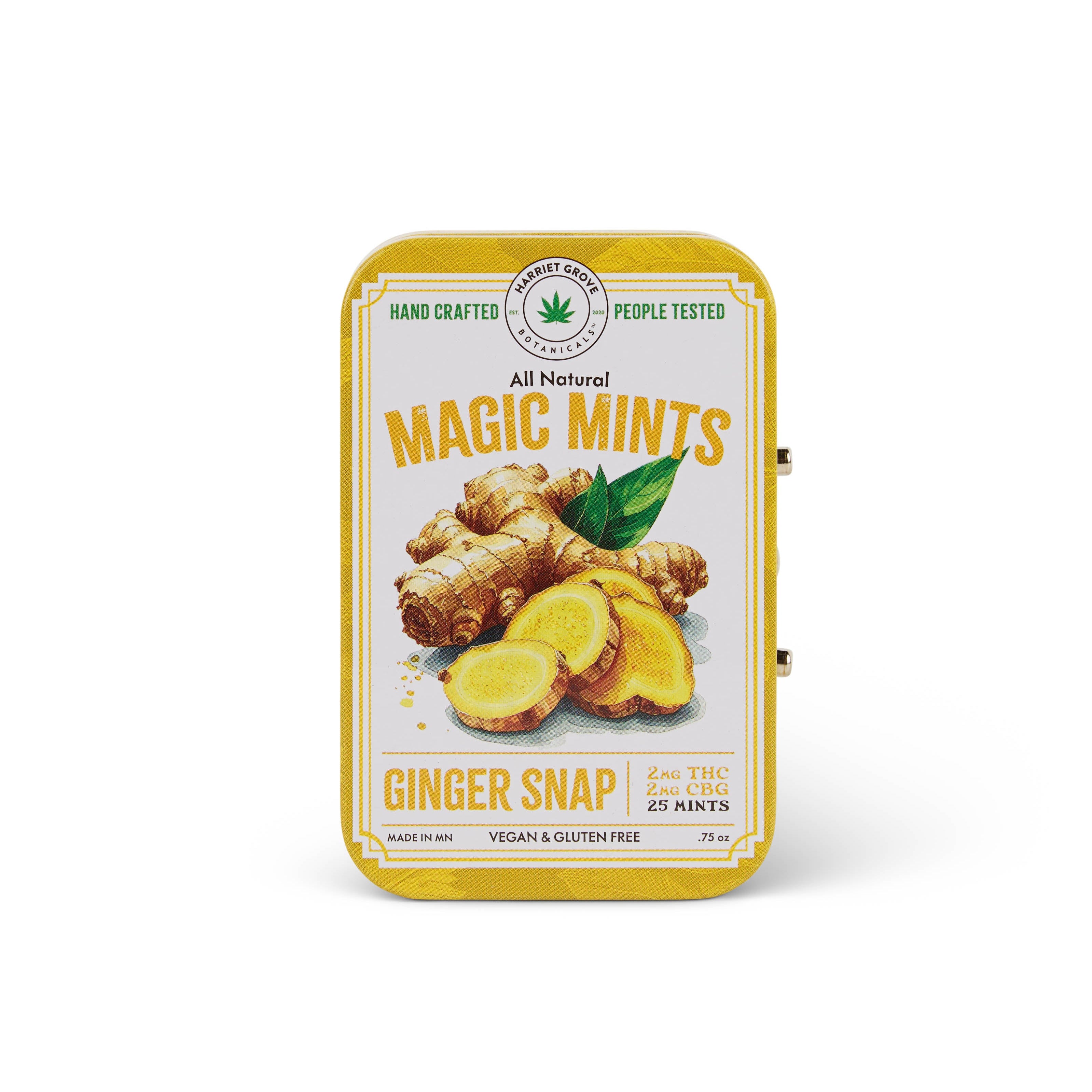 Magic Mints - Low-Dose THC Edibles – Harriet Grove Botanicals