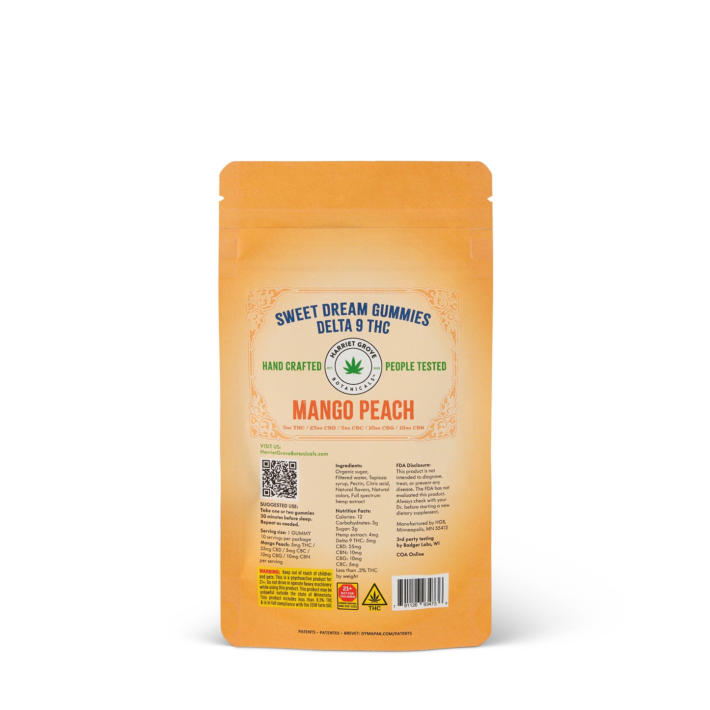 Sweet Dream Gummies - Mango Peach