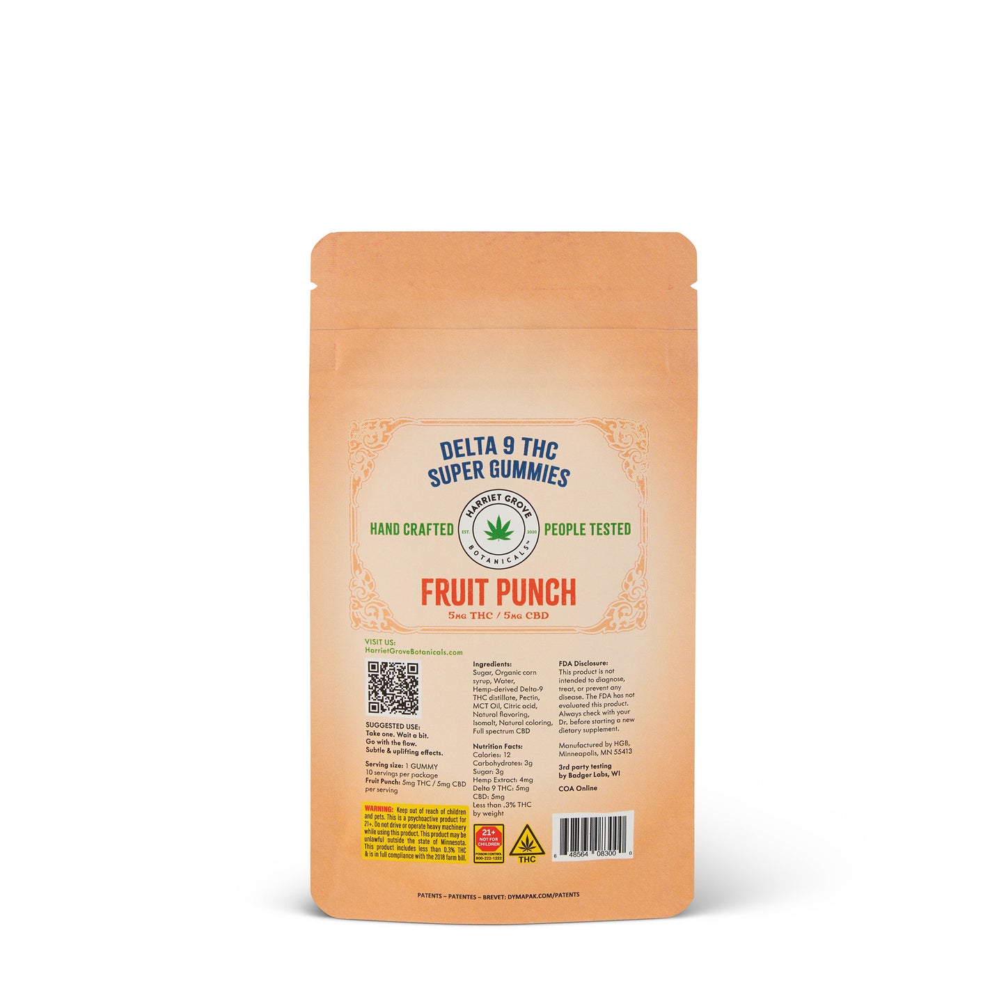 5 & 5 Gummies - Fruit Punch