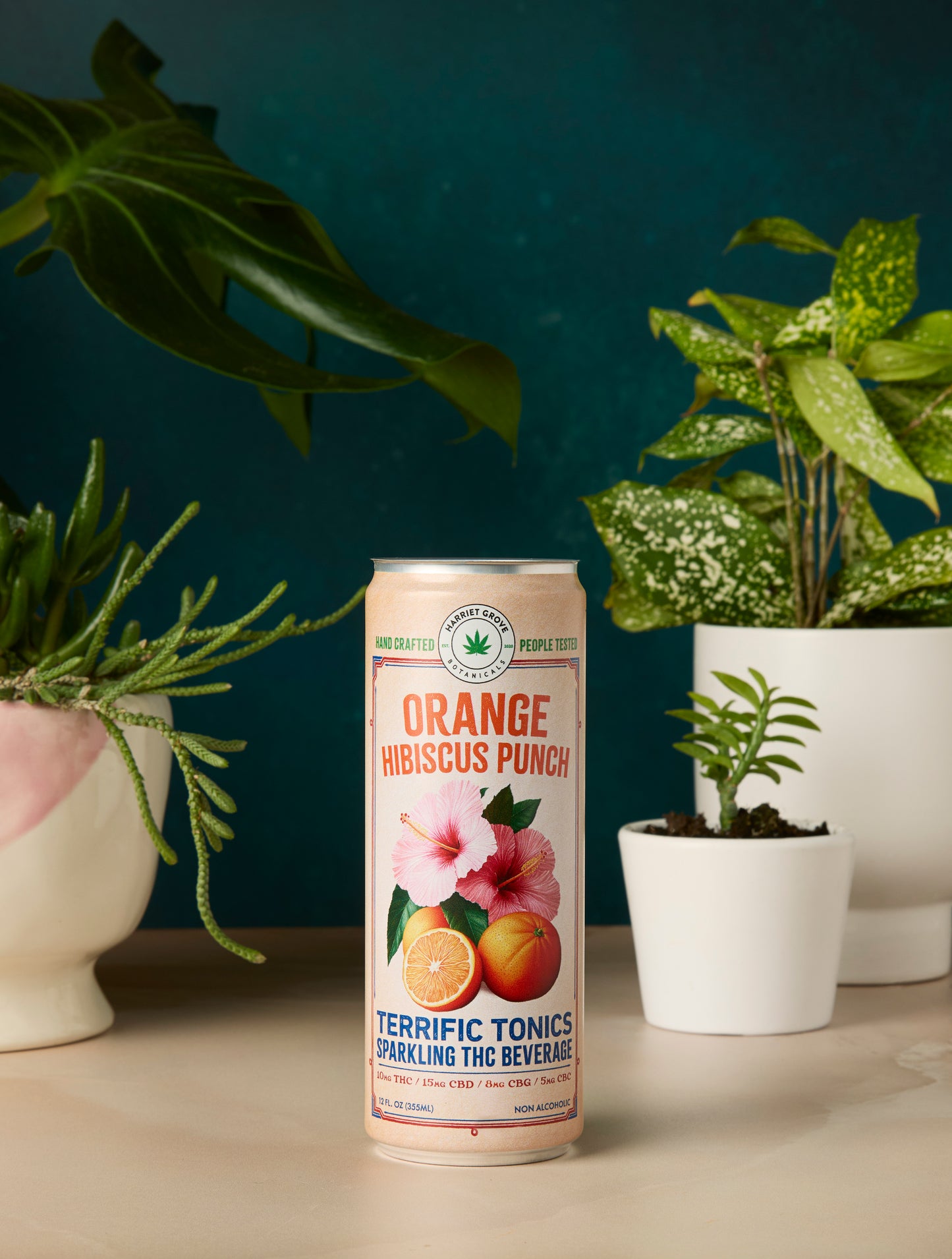 Terrific Tonics THC Beverage - Mixed 4-Pack