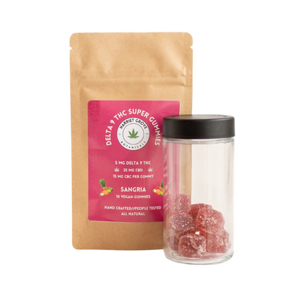 CBD + THC Super Gummies With Additional Cannabinoids