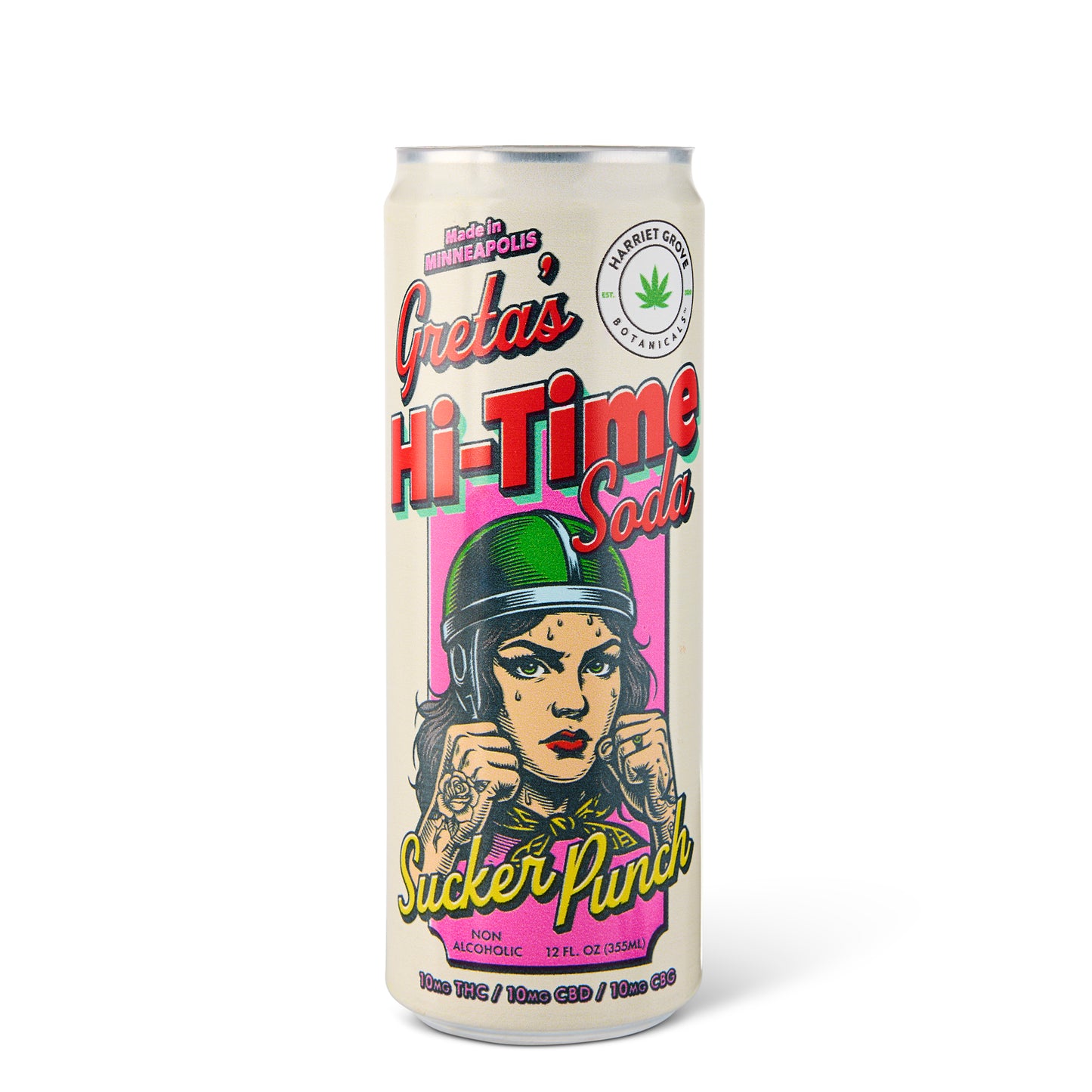 Greta's Hi-Time Sodas – Sucker Punch (4-Pack)